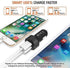 Trianium Car Charger 24W (2 Pack) Dual Charger Adapter, AtomicDrive SmartUSB Compatible iPhone 12 11 Pro Max/XR/XS Max/X/8/7/6s/6 Plus, iPad Pro/A...