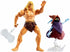 Masters of the Universe Masterverse Revelation Savage He-Man Action Figure with 30+ Articulated Joints, 3 Weapons, Harness & Orko Figure with ‘Flo...