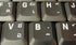 Online-Welcome Thai Keyboard Stickers Transparent White Lettering for LAPTOPS PC Any Computer...