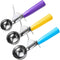 Ice Cream Scoop Set, 3 PCS Cookie Scoops, Disher, Muffin Scoops, Cupcake Scoop - #16 (2.7 oz), #20 (2 oz), #30 (1.25 oz), For Cookie, Ice Cream, M...
