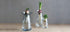 KINTO 20845 Aqua Culture Base, 3.1 inches (80 mm), Gray Flower Base...