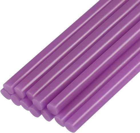 uxcell Mini Hot Glue Sticks for Glue Gun 7mm x 100mm Purple 12pcs...