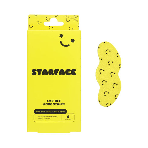 Starface Lift Off Pore Strips , Blackhead Remover , Deep Cleansing Nose Strip , Patches for Pores (8 count)...