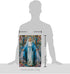 Our Lady of Grace Home Banner Wall Art Patio Lawn Porch Room Small Flag Outdoor Tapestry Yard Sign Catholic Gift Jesus Easter Religious Christian ...