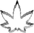 Marijuana Leaf Plant Cookie Cutter Stainless Steel 4" Smoke Pot Joint Leaf Bud Cake Mold for DIY Pastry Bakeware Brownie Biscuit Clay Mould Decora...