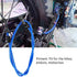 Keenso Motorcycle Front Brake Line, Braided Oil Hose Line Pipe Brake Clutch Oil Hoses Line Pipe Colorful Motorcycle Pit Dirt Bike Enduro Motocross...