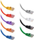 InstallerParts 8 FT Black Cat6 Ethernet Cable - 1 Pack - 10Gbps, Cat6 Patch Cable, Compatible with Laptops, PCs, Mac, Network Servers, Printers, R...