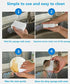 Magic Sponges Eraser,50PCS 2X Density Melamine Sponge Foam Cleaner for Bathtub, Floor, Baseboard, Bathroom, Wall,Kitchen,Furniture (50PCS (2X Dens...