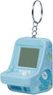 1Pc Blue Micro Player Mini Arcade Machine with Keychain, 26 Classic Game Modes Support Music Mini Building Block Game Console Plug and Play Video ...