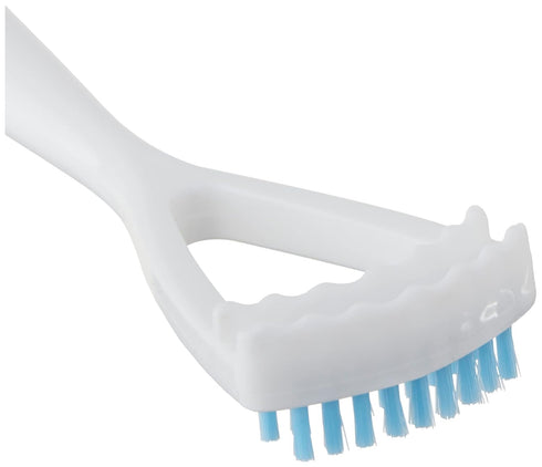 GUM Tongue Cleaner - Dual Action Soft Bristled Tongue Brush with Tongue Scraper for Better Oral Hygiene - Bad Breath Treatment (6pk)...
