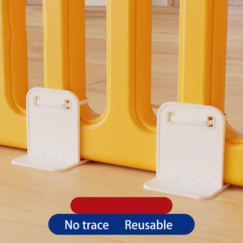 4pcs Playpen Stabilizer, Anti Slip Playpen Stabilizer, Adhesive Playpen Fixing Clip, Playpen Stand Support...