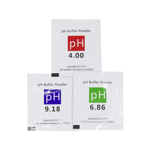 DuvinDD 18 Pack pH Meter Buffer Solution Powder 6.86/4.00/9.18, pH Calibration Solution Packets for Precise PH Meter...