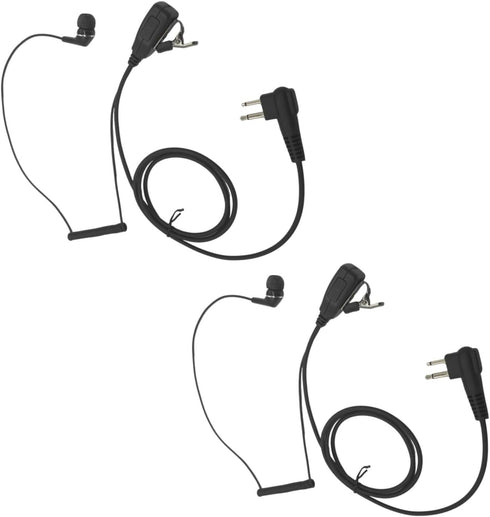 2 Pin Earpiece M1 Ear Piece Headset Ptt Mic in Ear Earbuds for Motorola cp100 cls1410 gp300 cp200d bpr40 cls 1110 1410 cp185 dlr1060 rdm2070d dlr1...