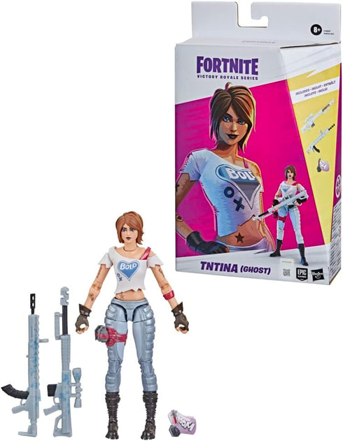 Hasbro Fortnite Victory Royale Series TNTina (Ghost) Collectible Action Figure with Accessories, 6-inch Scale...