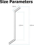 Ullnosoo Garbage Disposal Wrench, 2 Pack Garbage Disposal Allen Wrench Tool Compatible with InSinkErator Garbage Disposal to Unjam Kitchen Sink Fo...