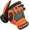 ARB Premium Recovery Winch Offroad Work Gloves Unisex, Cut and Impact Resistant, Hi-Vis Orange, All Purpose, Touch Screen Compatible, Adjustable W...
