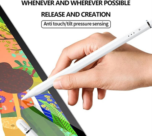 D3-Universal Touch Pen Palm Rejection Active Stylus Pencil for Apple iPad Tablet Cell Phone Touch Screen Pen...