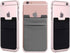 Cell Phone Stick on Wallet, Credit Card, ID Card Holder, 3 Pack 3M Self Adhesive Card Holder Stick on Phone Sleeves with Pocket for Most Smartphon...