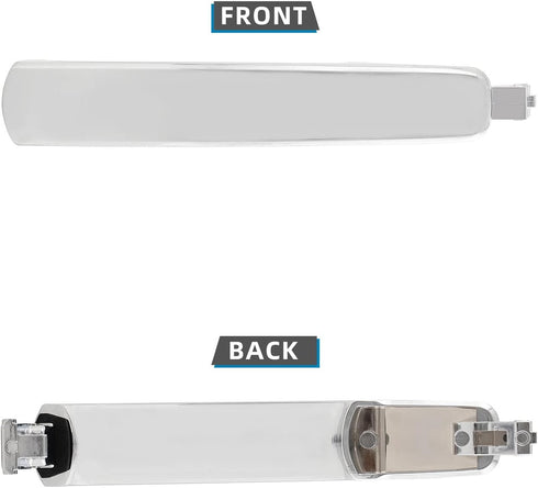 Deal Chrome Exterior Door Handle, Rear Left/Right or Front Passenger Side, Compatible with 03-08 FX35/FX45 08-13 Rogue 14-15 Rogue Select 03-07 Mu...