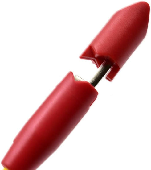 2Pcs Insulation Wire Piercing Probe Clip Test Lead Kit Multimeter Test Probes with 4mm Banana Socket for Automotive Diagnostic Tester Tool...