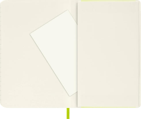 Moleskine Classic Notebook, Soft Cover, Pocket (3.5" x 5.5") Ruled/Lined, Lemon Green, 192 Pages...