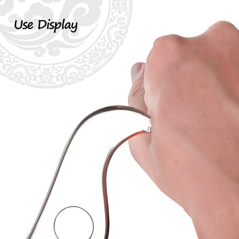Gua Sha Tool - Medical Grade Stainless Steel Scraping Massage Tool, IASTM Tool for Relaxing Soft Tissue, Reduce Head, Neck, Back Pain...