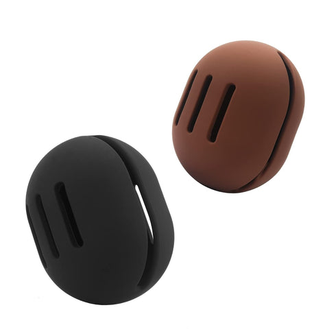 FERYES 2 PCS Makeup Sponge Holder – Shatterproof Eco-Friendly Silicone Beauty Make Up Blender Case for Travel...