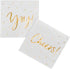 100 Pack Cocktail Napkins - Includes 2 Designs - Perfect for Weddings, Birthdays, New Year Party Supplies …...
