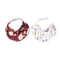 Copper Pearl Baby Bandana Drool Bibs for Drooling and Teething 2-Pack Fashion Bibs Gift Set for Girls “Scarlet...