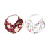 Copper Pearl Baby Bandana Drool Bibs for Drooling and Teething 2-Pack Fashion Bibs Gift Set for Girls “Scarlet...