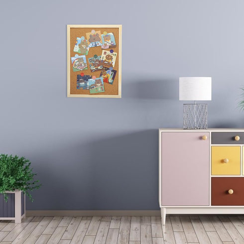 STOBOK 1 Set Decor Cork Board Office Bulletin Board Wall Notice Board Corkboards for Wall Office Notice Board Message Board Billboard Photo Wall H...