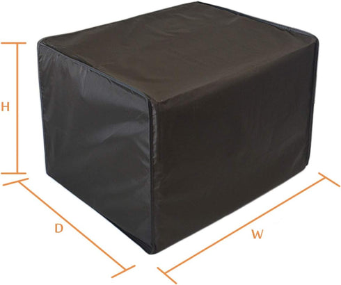 Jeacent Window air conditioner covers for outside Bottom Covered, Window ac covers for outside 25.5Wx21Dx17.5H,window air conditioner cover....