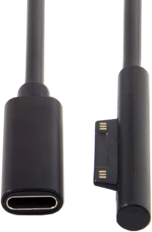 Cablecc DC 15V Type-C USB-C Female to Surface Pro3 Pro4 Pro5 Pro6 Book Pro Charge Cable for Laptop...