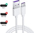 USB Fast Power Charger Charging Cable Cord Compatible with for JBL Flip 5, JBL Flip 6, JBL Charge 4, JBL Charge 5, JBL Pulse 4, JBLCHARGE4BLKAM Wi...