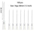 100 Pcs Measuring and Refilling Industrial Dispensing Accessories, for Inks, Perfume, Plants, Lab, Industry. (1.5inch 16Ga)...