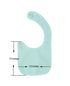 Maiwa Cotton Waterproof Baby Girls' 8 Pack Bibs with Buttons for Teething Drooling Eating...