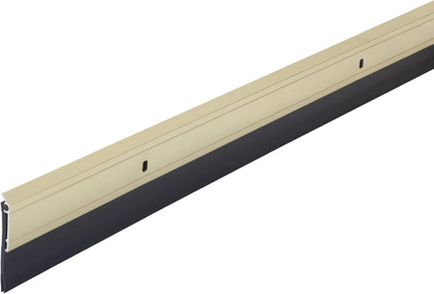 M-D Building Products 05744 36 in. Gold Aluminum and Vinyl Heavy-Duty Screw-on Door Sweep...