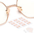 48 Pairs Soft Foam Nose Pads, Self Adhesive Nose Pads Anti-Slip Nosepads for Eyeglasses Sunglasses Reading Glasses, Comfortable and Protect The Ma...
