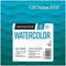 Grumbacher 6" x 6" Cold Press Watercolor Paper Pad, 140 lb. / 300 GSM, Fold-Over, 30 Sheets/Pad, 1 Each...