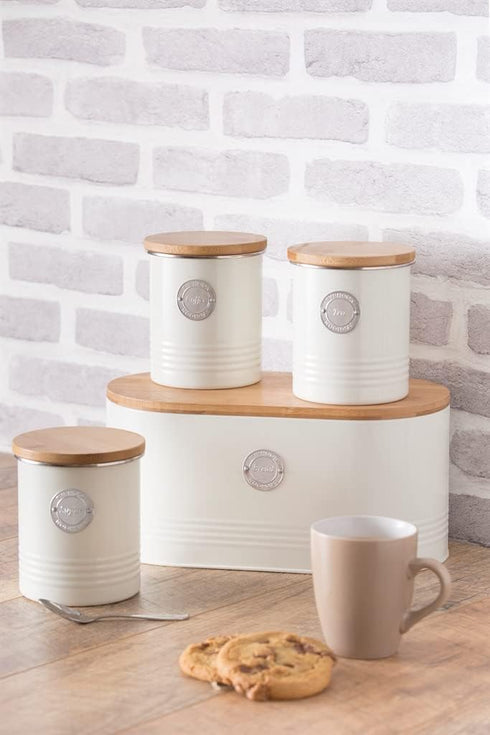 Typhoon Living Collection | 1-Quart Coffee Canister - Cream...