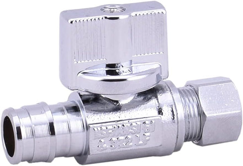 LD Valve-1/4 Turn Cold Expansion Pex A Ball Valve, 1/2-in Propex x 1/2-in Propex Brass Pex Shut Off Valve F1960 PEX-A Pipe (2-Pack)...