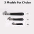 Mini Wrench 4 Inch Adjustable Plumbing Wrench Multi-Shape Adaptation Plumbing Grips Clamp Repair Hand Tool Black...