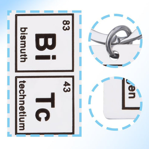Periodic Table Name Keychain Gifts for Women Laboratory Love Keychain Gifts for men bitch be nice keychain for women...