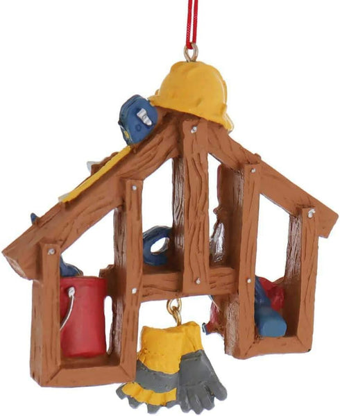 Kurt Adler Construction Tools Resin Xmas Ornament...