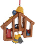 Kurt Adler Construction Tools Resin Xmas Ornament...