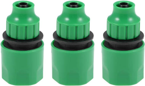 uxcell Quick Connector Hose Pipe Adapter Fitting 8mm Inner Diameter Hose Tubing for Garden Irrigation System 3pcs...