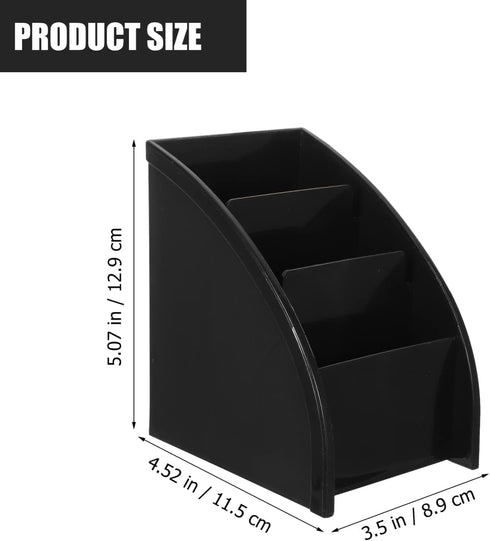 Alipis Desk Stationery Organizer Tv Remote Organizer Pen Pencil Remote Control Holder Desk Storage Cotainer Tv Remote Holder Remote Desktop Organi...