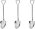 25 Pack Shovel Shape Demitasse Espresso Spoons, Stainless Steel Coffee Ice Cream Dessert Spoons for Home and Party...