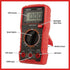 Multimeter Voltage Tester - Digital Volt Meter with Backlit Display and Needle Probes for AC/DC Voltage, DC Current, and Wire Continuity by Stalwa...