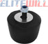 ELITEWILL 2 PC Hood Bumper Stops Fit for Jeep Wrangler 1987-2016 Cushion Stoppers Black Rubber...